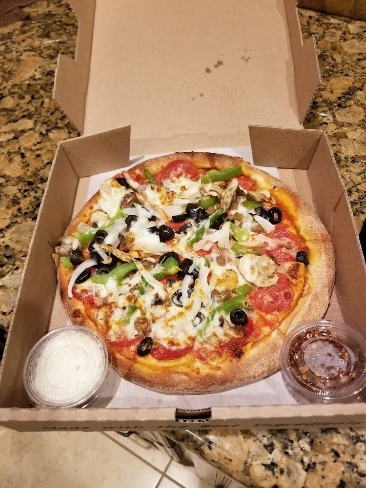 Supreme Pizza Without